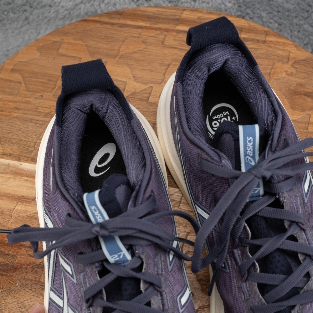 Size‎ 11 - Asics Gel Nimbus 27 Indigo Fog Running Shoe Excellent W - Picture 7 of 10